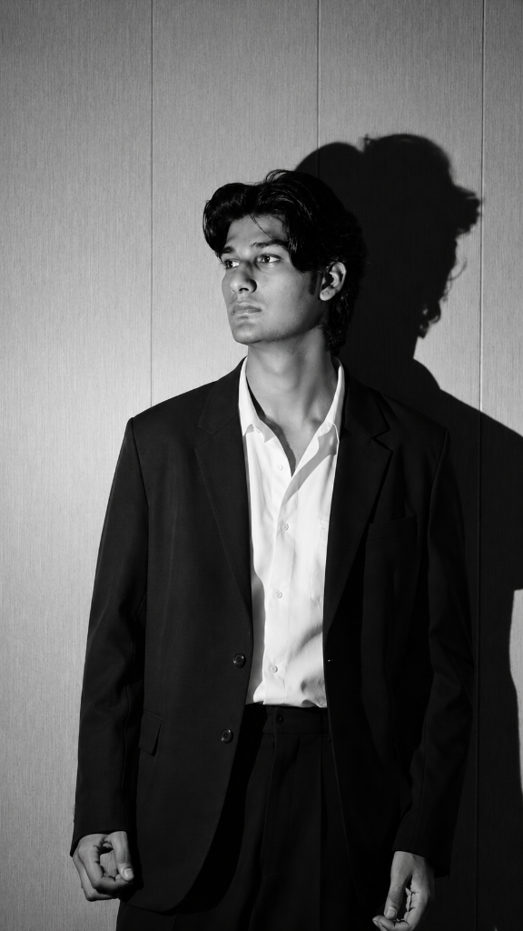 Rohan portrait shot in studio